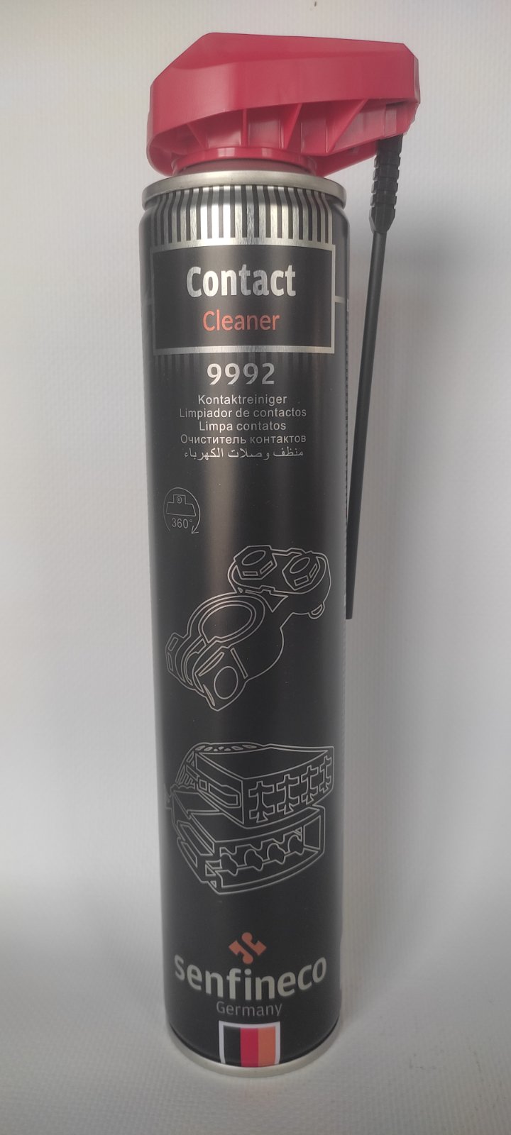 Мастило аерозольне для контактів 400 мл Senfineco